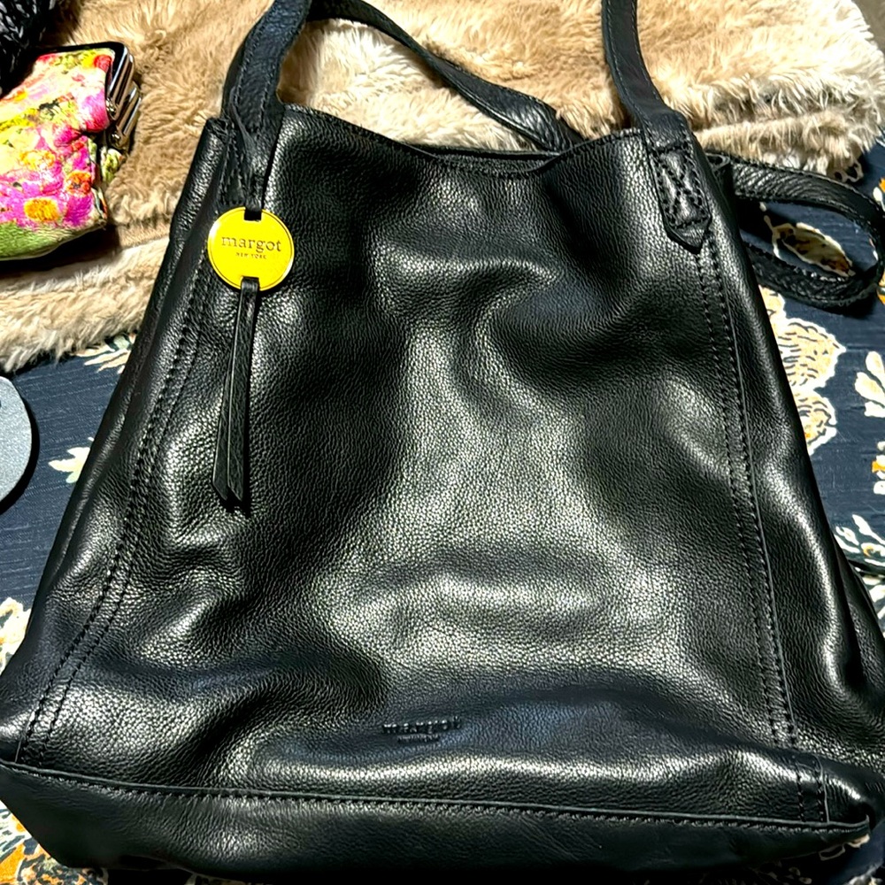 Margot soft pebbles leather handbag